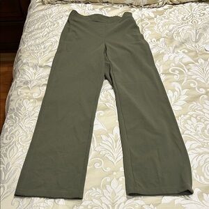 Revamped Sage Green Relaxed Trousers
